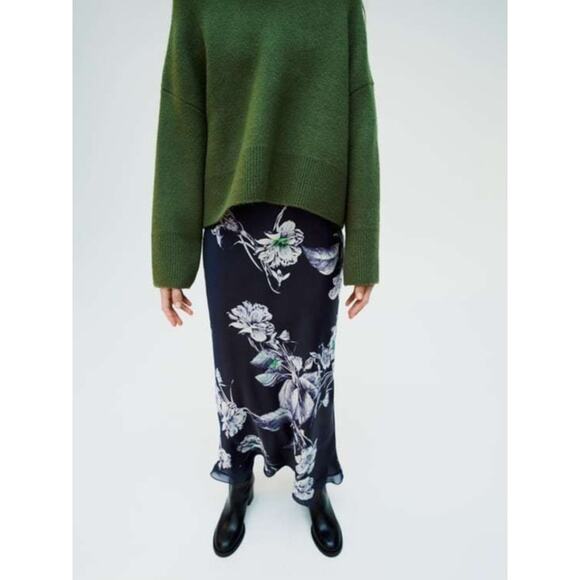 ZARA Printed Midi Skirt NWT - Picture 12 of 13